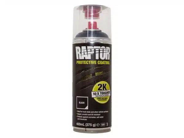 DA6642 | Raptor 2K Black Aerosol- 6 PACK