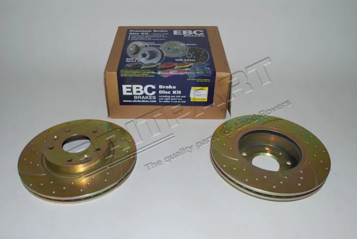 Brake Discs - EBC Performance - Rear - Vented - Petrol | Freelander 2