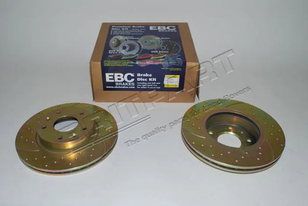 Brake Discs - EBC Performance - Front - Vented | Freelander