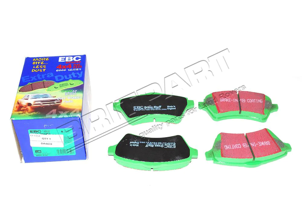 Brake Pads - EBC Green Stuff - Front | Freelander 1