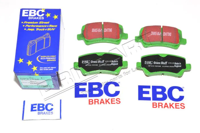 Brake Pads - EBC Green Stuff - Rear | Range Rover Evoque L538